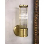 Бра DeLight Collection Claridges BRWL7001-AB Цвет арматуры золото Цвет плафонов прозрачный от ImperiumLoft