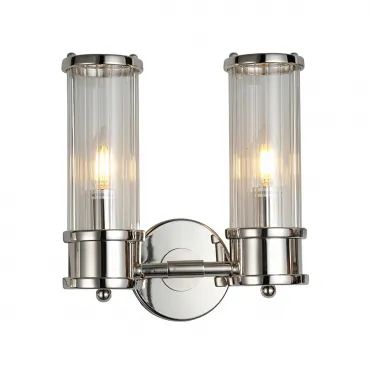Настенный светильник Claridges 2C nickel Настенный светильник Claridges 2C nickel