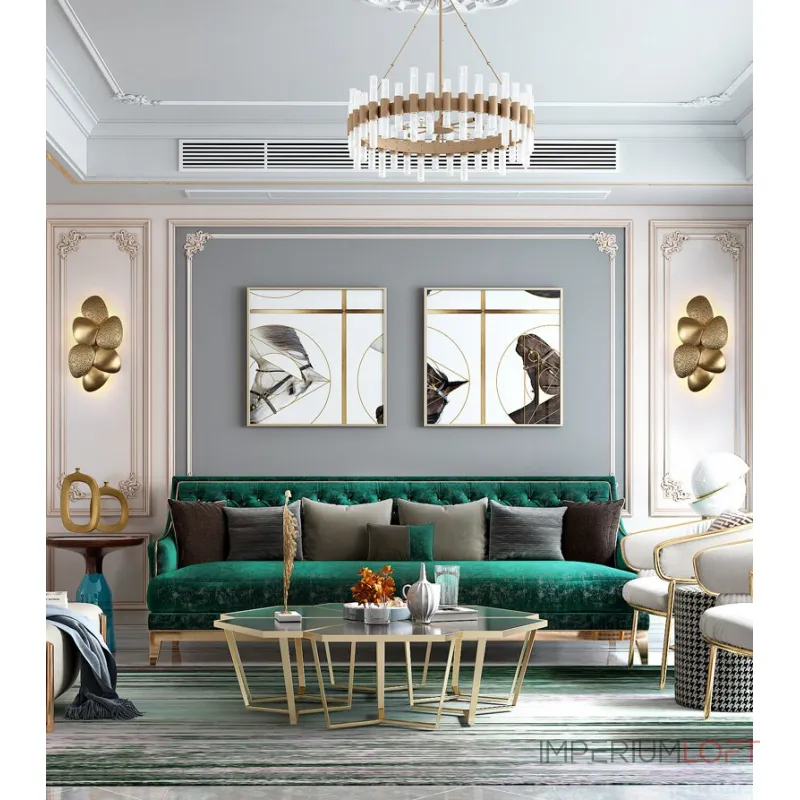 Настенный светильник OMB19003-6L gold от ImperiumLoft