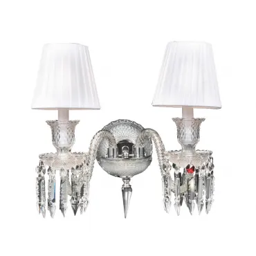 Бра DeLight Collection Baccarat ZZ86303BK-2W Цвет арматуры чёрный Цвет плафонов чёрный