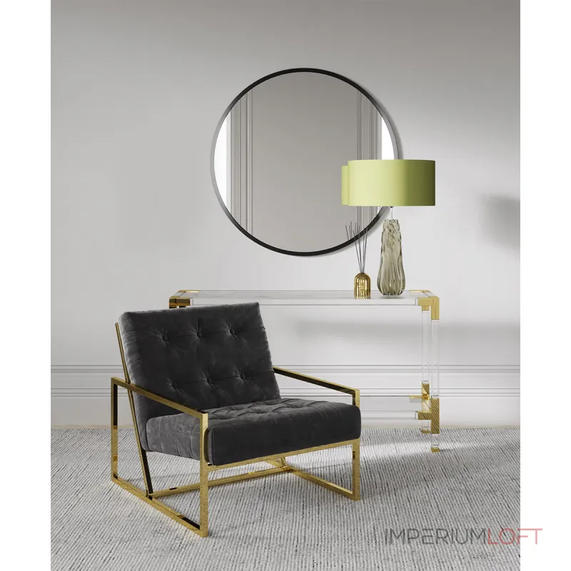 Настольная лампа декоративная DeLight Collection Crystal Table Lamp BRTL3020 Цвет арматуры хром Цвет плафонов зеленый от ImperiumLoft