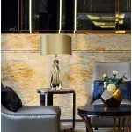 Настольная лампа декоративная DeLight Collection Crystal Table Lamp BRTL3020 Цвет арматуры хром Цвет плафонов зеленый от ImperiumLoft