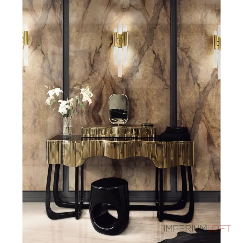 Настенный светильник Waterfall 6 gold от ImperiumLoft Настенный светильник Waterfall 6 gold от ImperiumLoft