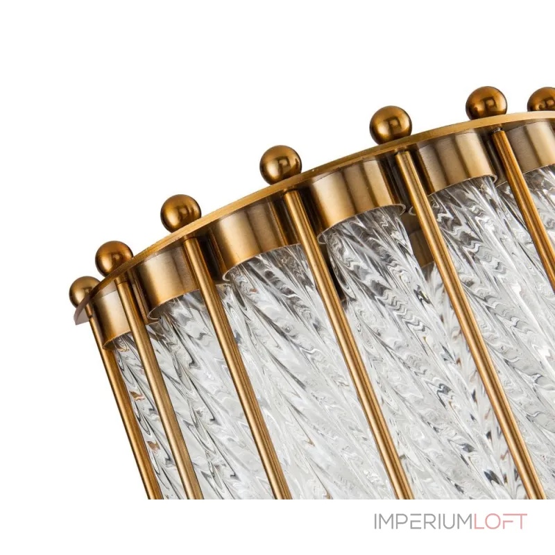 Накладной светильник DeLight Collection Tiziano KG0907W-2 brass Цвет арматуры латунь Цвет плафонов латунь от ImperiumLoft