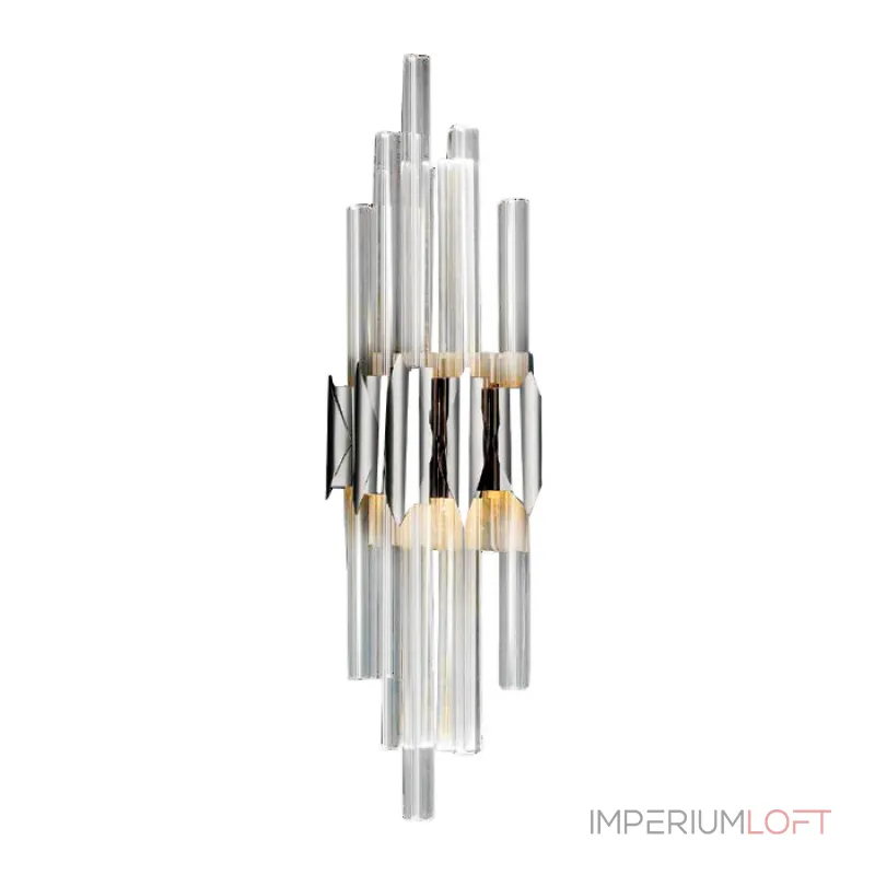 Накладной светильник DeLight Collection 98015 W98015S-PN Цвет арматуры никель Цвет плафонов прозрачный от ImperiumLoft