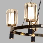 Подвесной светильник P0738-6A gold/black