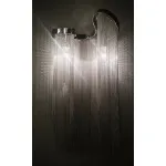 Бра DeLight Collection Stream KM011W-2 aluminum Цвет арматуры хром Цвет плафонов серый от ImperiumLoft