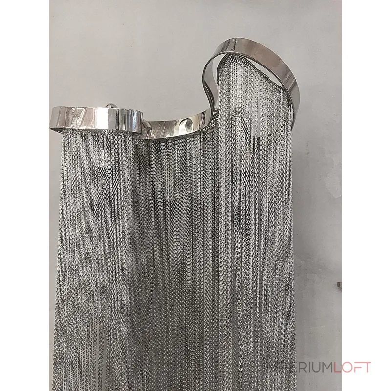 Бра DeLight Collection Stream KM011W-2 aluminum Цвет арматуры хром Цвет плафонов серый от ImperiumLoft Бра DeLight Collection Stream KM011W-2 aluminum Цвет арматуры хром Цвет плафонов серый от ImperiumLoft