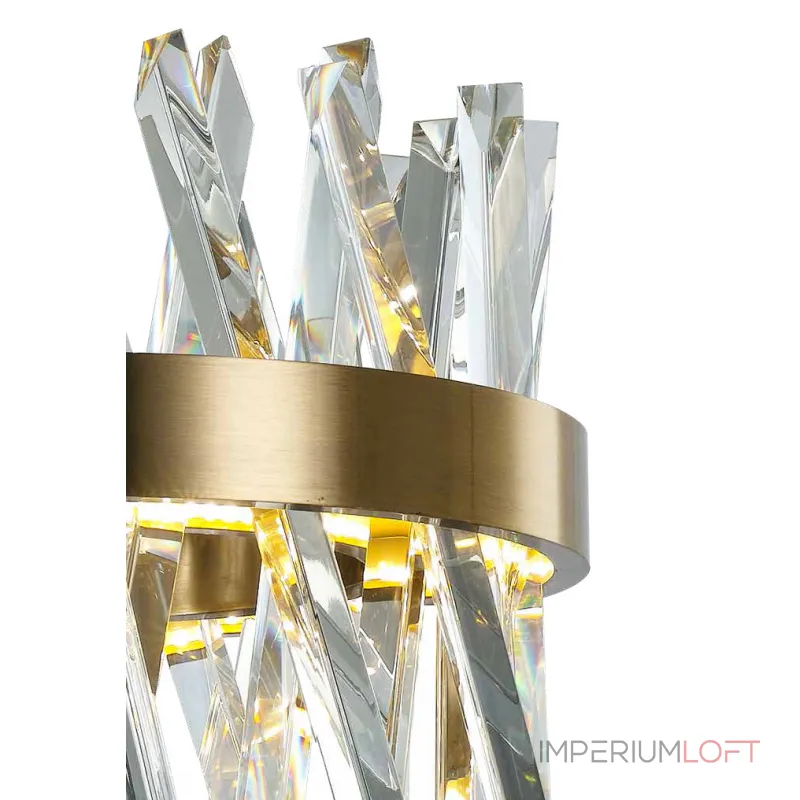 Настенный светильник Akasha 250A light antique brass от ImperiumLoft