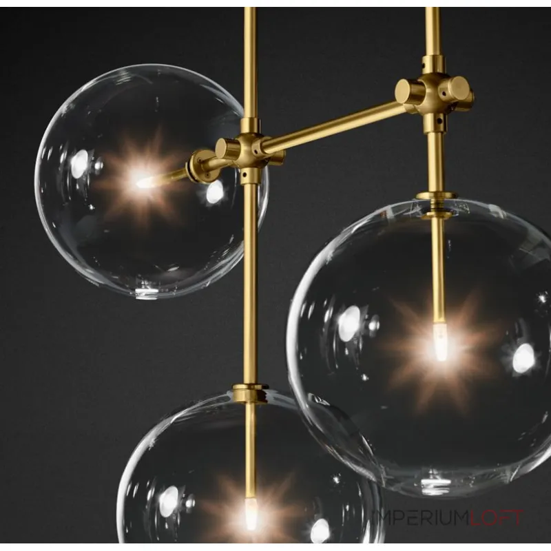 Потолочный светильник Globe Mobile 7A brass