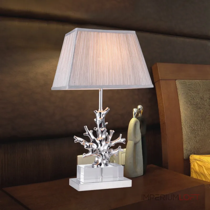 Настольная лампа декоративная DeLight Collection Table Lamp BT-1004 nickel от ImperiumLoft