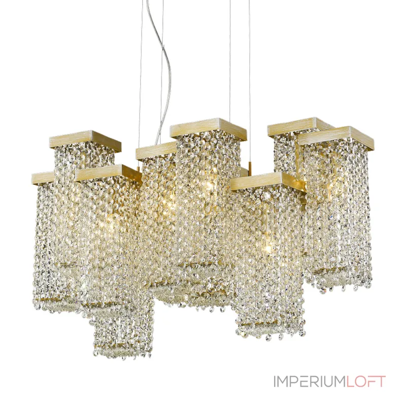 Подвесная люстра DeLight Collection 68065 PR68065-12 gold 