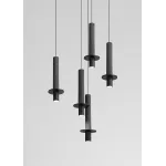 Подвесной светильник 10704P black/grey