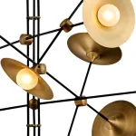 Люстра на штанге 9256P/6 gold