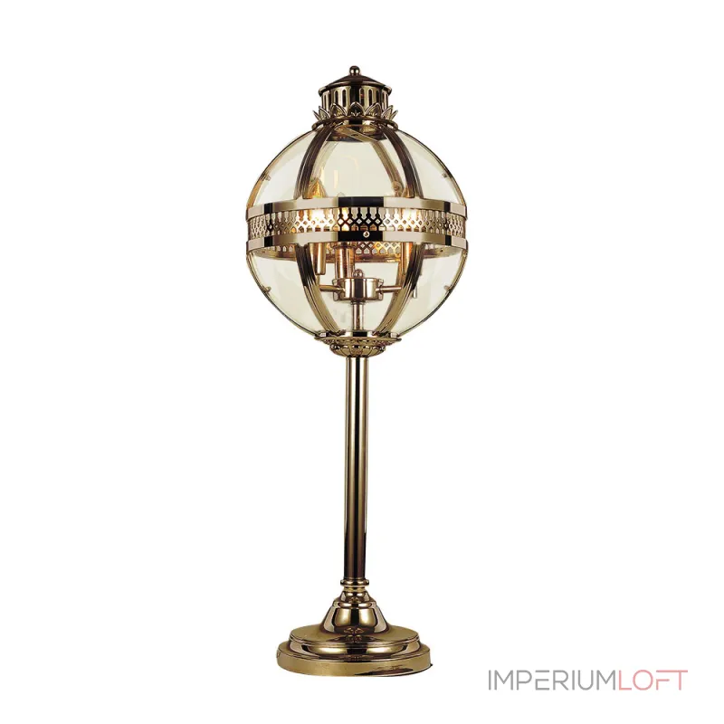 Настольная лампа декоративная DeLight Collection Residential KM0115T-3S brass от ImperiumLoft