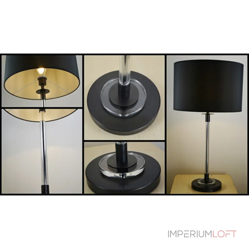Настольная лампа декоративная DeLight Collection Table Lamp BRTL3015 Цвет арматуры черный Цвет плафонов черный от ImperiumLoft Настольная лампа декоративная DeLight Collection Table Lamp BRTL3015 Цвет арматуры черный Цвет плафонов черный от ImperiumLoft