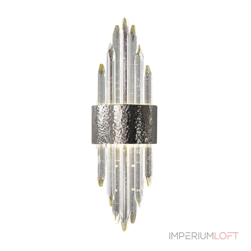 Накладной светильник DeLight Collection Aspen W98021M nickel Цвет арматуры никель Цвет плафонов прозрачный от ImperiumLoft