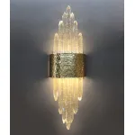 Накладной светильник DeLight Collection Aspen W98021M brushed brass Цвет арматуры латунь Цвет плафонов прозрачный от ImperiumLoft