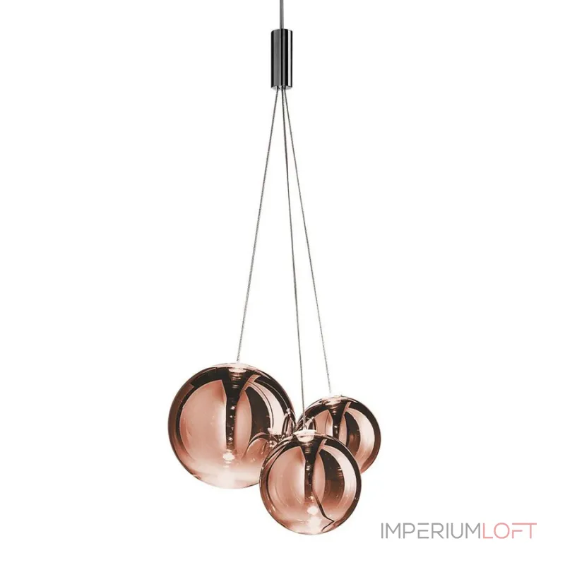 Подвесной светильник 19152P/3 rose gold Подвесной светильник 19152P/3 rose gold