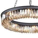 Подвесная люстра DeLight Collection Crystal Black KR0295P-8 black