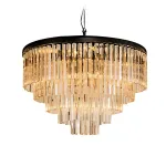 Подвесная люстра DeLight Collection Odeon KR0387P-10A black/amber