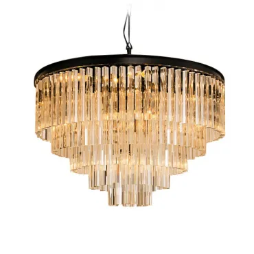 Подвесная люстра DeLight Collection Odeon KR0387P-10A black/amber Подвесная люстра DeLight Collection Odeon KR0387P-10A black/amber