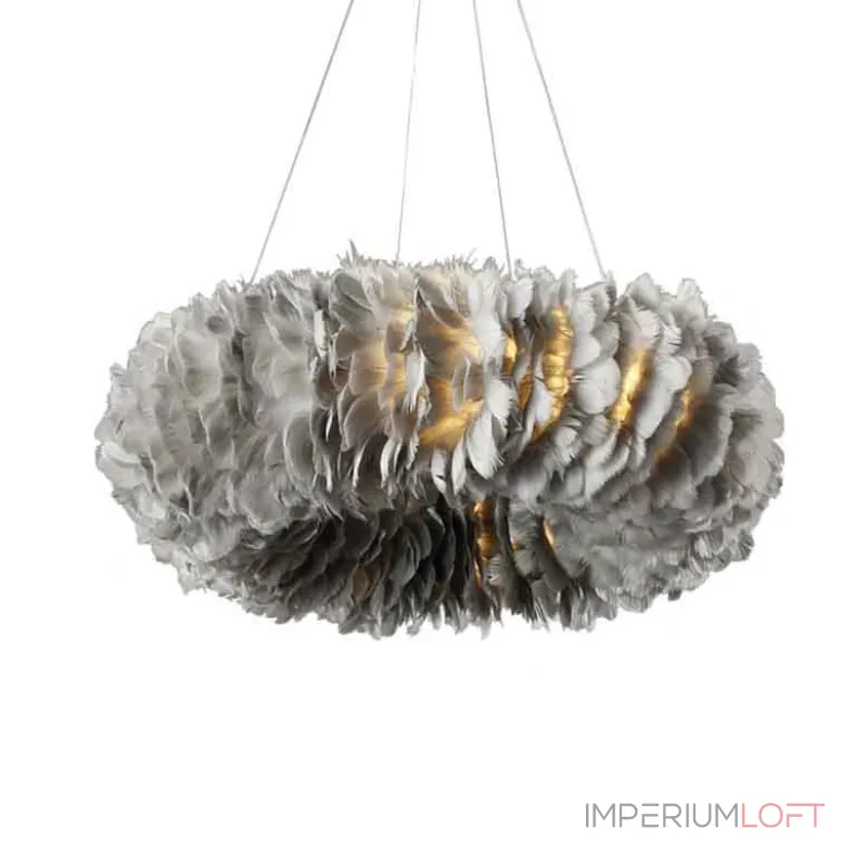 Подвесная люстра Plumage D60 Grey Подвесная люстра Plumage D60 Grey