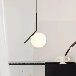 Подвесной светильник FlexIC Lights Family Michael Anastassiades D20 Black со стеклянным плафоном в форме шара от ImperiumLoft