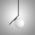 Подвесной светильник FlexIC Lights Family Michael Anastassiades D20 Black со стеклянным плафоном в форме шара от ImperiumLoft