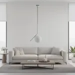 Подвесной светильник FlexIC Lights Family Michael Anastassiades D20 Chrome  со стеклянным плафоном в форме шара от ImperiumLoft