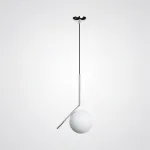 Подвесной светильник FlexIC Lights Family Michael Anastassiades D20 Chrome  со стеклянным плафоном в форме шара от ImperiumLoft