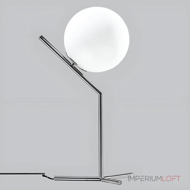 Настольная лампа IC Lights Family Michael Anastassiades High Chrome со стеклянным плафоном в форме шара от ImperiumLoft Настольная лампа IC Lights Family Michael Anastassiades High Chrome со стеклянным плафоном в форме шара от ImperiumLoft