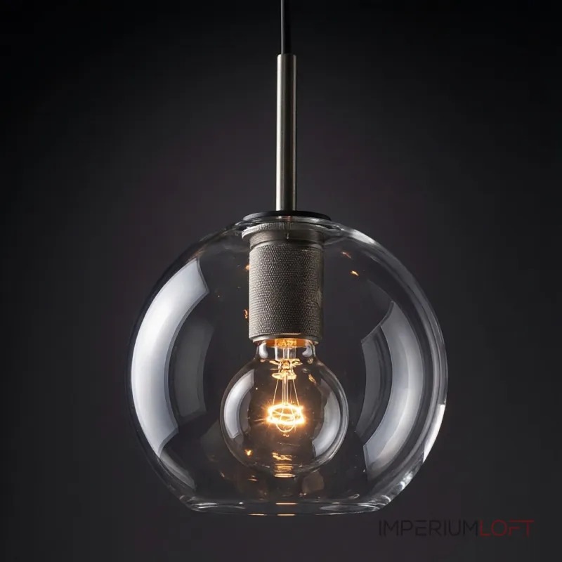 Подвесной светильник RH Utilitaire Globe Pendant Black от ImperiumLoft Подвесной светильник RH Utilitaire Globe Pendant Black от ImperiumLoft