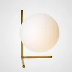 Настольная лампа STEM TAB D22,5 Gold со стеклянным шаром от ImperiumLoft