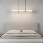 Подвесной светильник Roll and Hill Endless Straight Black L128 с акриловым плафоном от ImperiumLoft