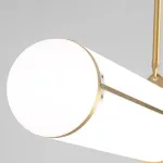 Подвесной светильник Roll and Hill Endless Straight Brass L128 с акриловым плафоном от ImperiumLoft