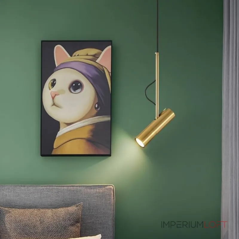 Подвесной светильник Сamera Gold с поворотным плафоном от ImperiumLoft Подвесной светильник Сamera Gold с поворотным плафоном от ImperiumLoft