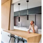 Подвесной светильник Сamera Black с поворотным плафоном от ImperiumLoft