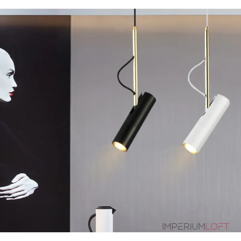Подвесной светильник Сamera White с поворотным плафоном от ImperiumLoft Подвесной светильник Сamera White с поворотным плафоном от ImperiumLoft
