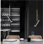 Подвесной светильник Сamera Black с поворотным плафоном от ImperiumLoft