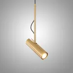 Подвесной светильник Сamera Gold с поворотным плафоном от ImperiumLoft