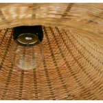 Подвесной светильник Straw Hat Pendant D50 из плетеного ротанга от ImperiumLoft