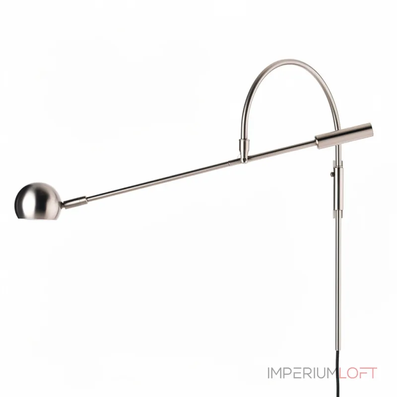 Бра Restoration Hardware ORBITER II Wall lamp Black с поворотным плафоном от ImperiumLoft Бра Restoration Hardware ORBITER II Wall lamp Black с поворотным плафоном от ImperiumLoft