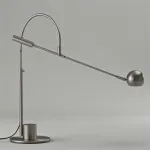 Настольная лампа Restoration Hardware ORBITER II desk lamp Black с поворотным плафоном от ImperiumLoft