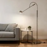 Торшер Restoration Hardware ORBITER II Task Floor Black с поворотным плафоном от ImperiumLoft