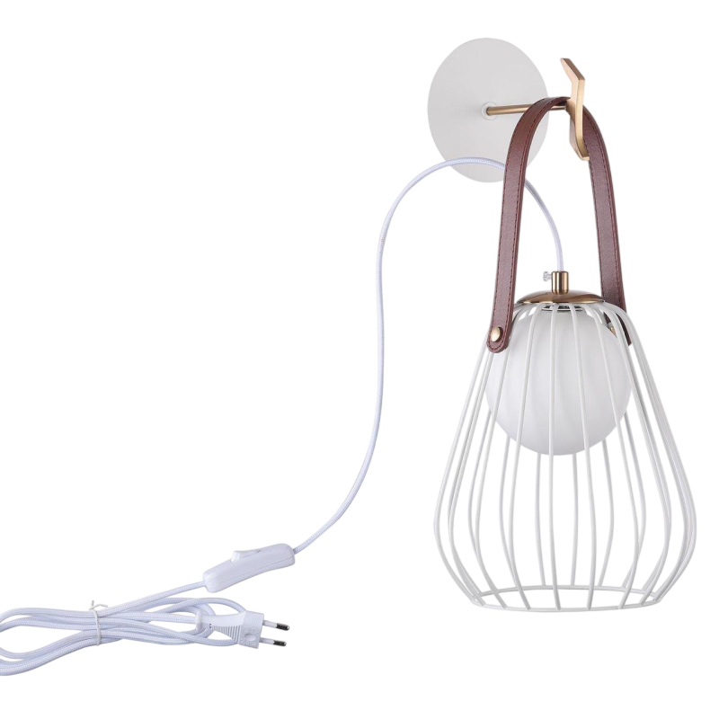 Бра EKER WALL White с оригинальным плафоном от ImperiumLoft Бра EKER WALL White с оригинальным плафоном от ImperiumLoft