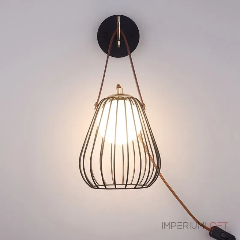 Бра EKER WALL Black с оригинальным плафоном от ImperiumLoft Бра EKER WALL Black с оригинальным плафоном от ImperiumLoft
