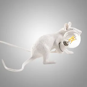 Настольная лампа Mouse Lying White Настольная лампа Mouse Lying White