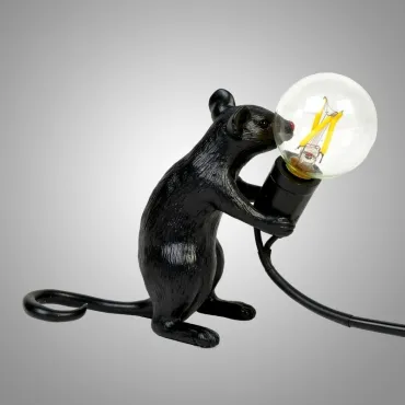 Настольная лампа Mouse Sitting Black Настольная лампа Mouse Sitting Black