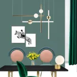 Подвесной светильник broom ORION GLOBE LIGHT white A L900 современного дизайна от ImperiumLoft